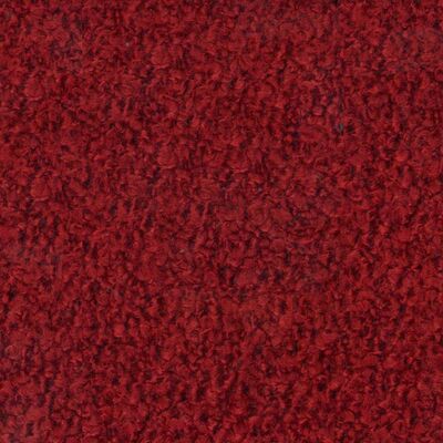 Bukle Döşemelik Kırmızı Kumaş Teddy 33 - 1