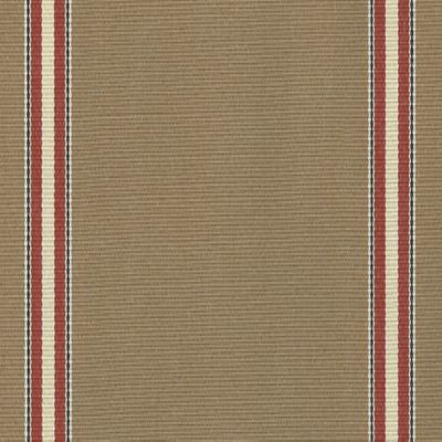 Sauleda Bordo Kahverengi Çizgili Tentelik Kumaş Pirineos 2790 - 1