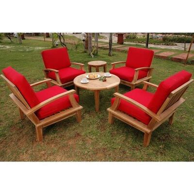 Sunbrella Solids Döşemelik Logo Red Sja 5477 137 - 2
